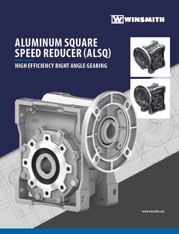 Winsmith Aluminum Square Speed Reducer catalog